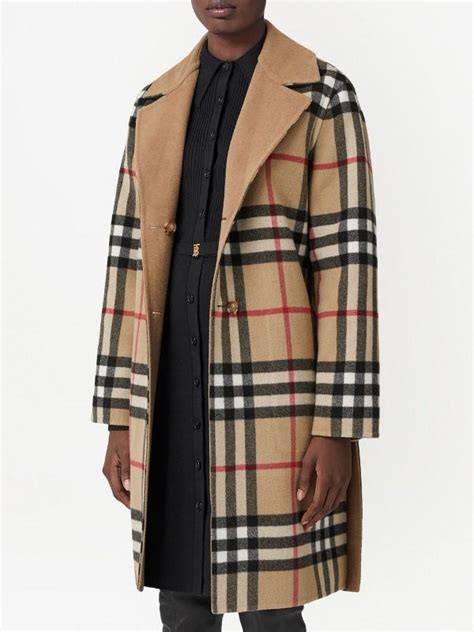 burberry anorak brown|burberry check wool coats.